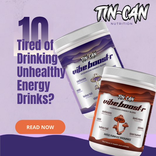 Tired of Drinking Unhealthy Energy Drinks?
